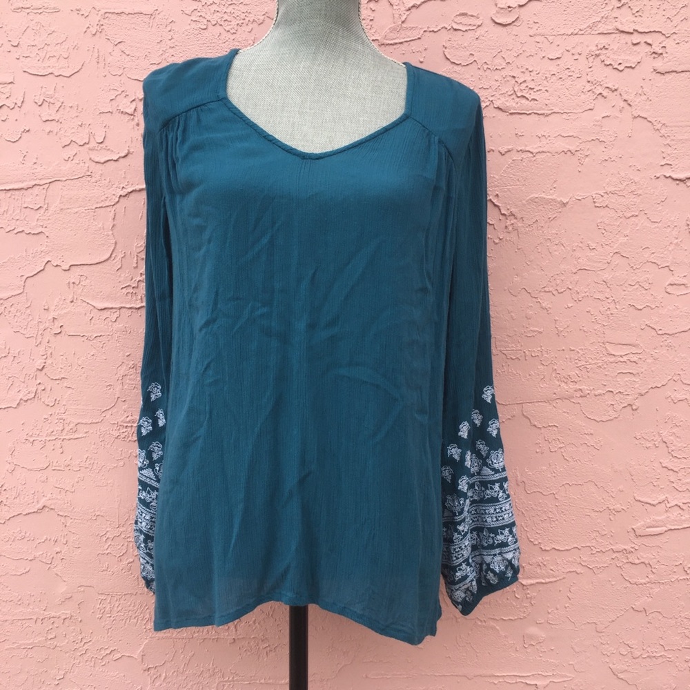 O’Neill Long Sleeve Teal Shirt